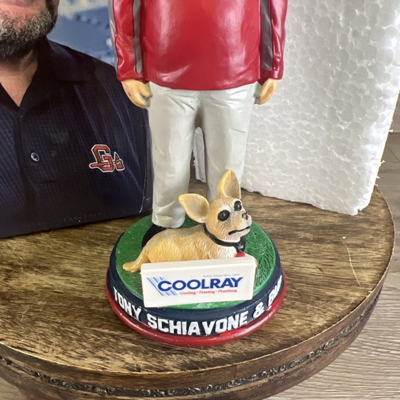 Tony Schiavone & Bug Bobblehead | Gwinnett Braves | in Box BRAND NEW - Picture 4 of 8